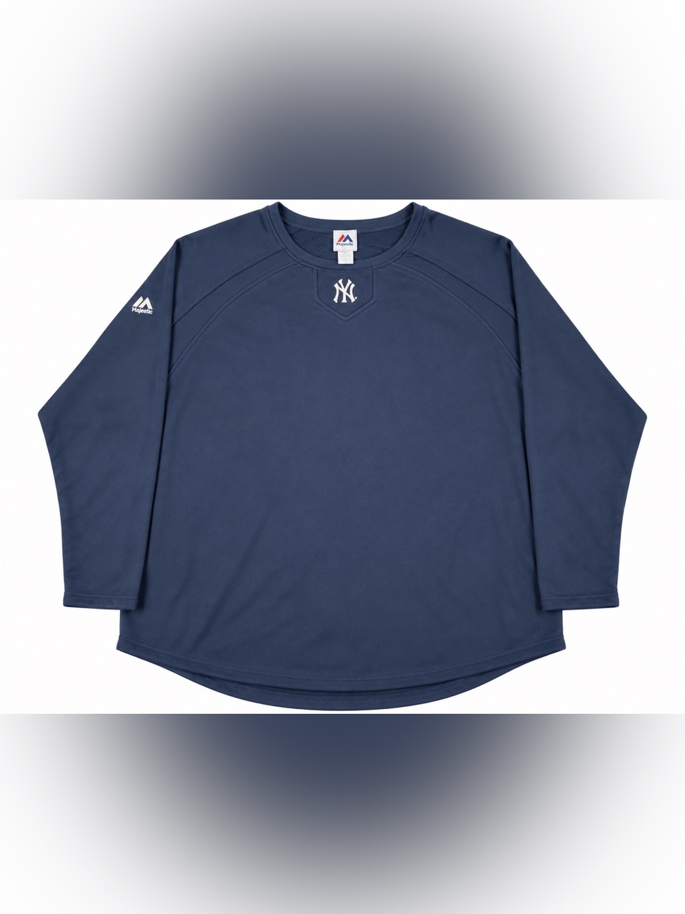 Vintage Majestic New York Yankees Pullover Men’s XL Navy MLB Authentic Collectio